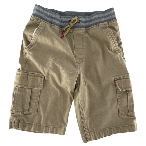 Wonder Nation Tan Drawstring Cargo Shorts Size XL - Picture 1 of 7